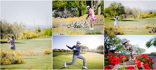 2024 HonorHealth Foundation Pro-Am event photo collage - 3