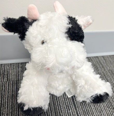 Desert Mission Food Bank Milk Drive - plush cow