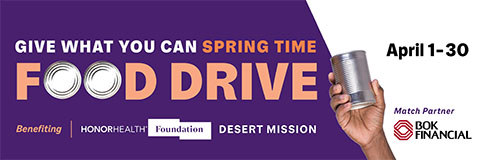 Desert Mission Food Bank - April Food Drive