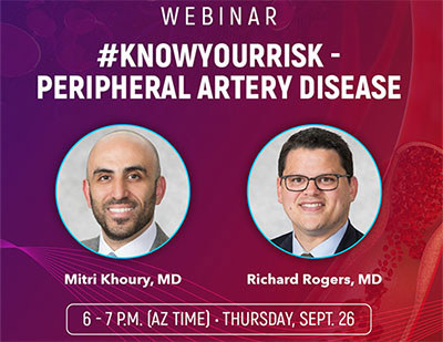 Free webinar with HonorHealth vascular experts