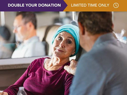 Giving Tuesday - double your impact for patients in need