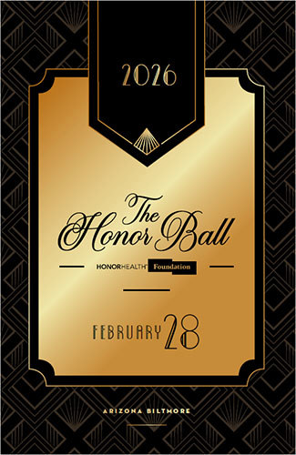 2026 Honor Ball program cover