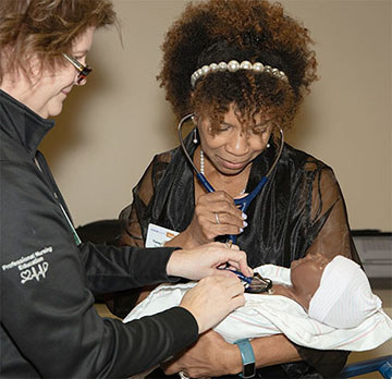 Newborn manikin "Mary Elizabeth"