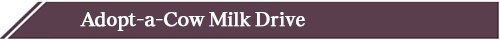 Philanthropy in Action - December 2025 - Milk Drive banner