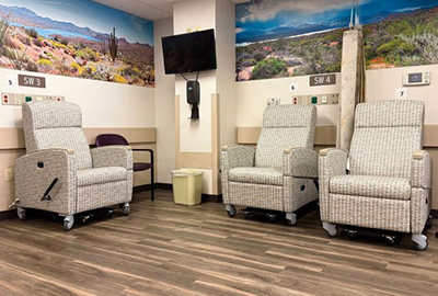 Emergency waiting area