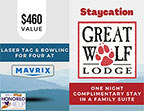 Staycation at Great Wolf Lodge
